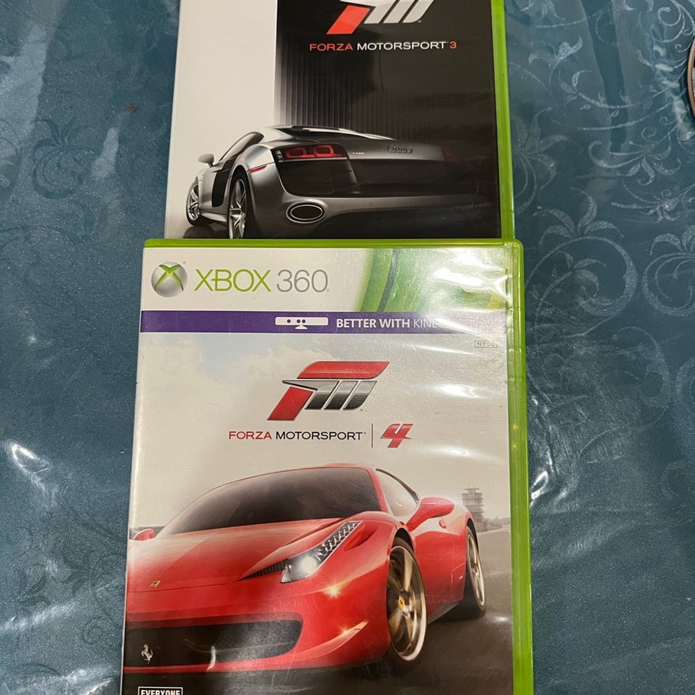 Forza Motorsport 3 & 4 for 360 - Green Cases